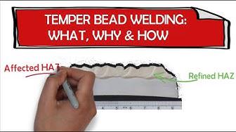 'Video thumbnail for Temper bead welding & TBW techniques'