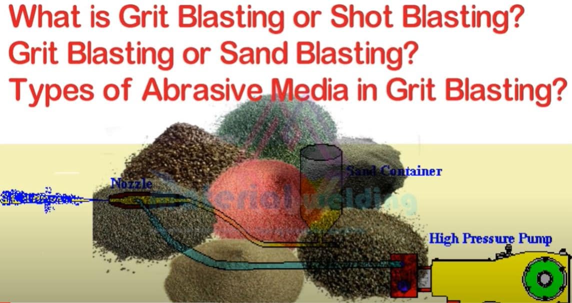 sand blasting and grit blasting