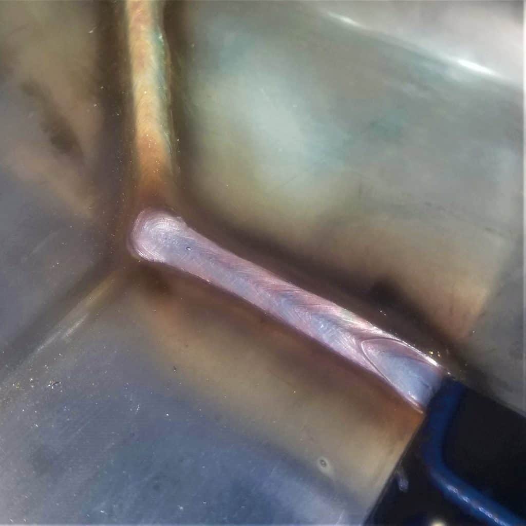 Stainless steel mig welding