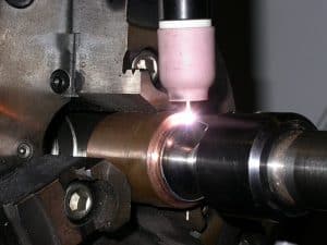 Tungsten-inert-gas-welding-of-pressure-measuring-diaphragms