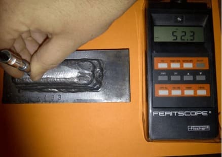 ferrite caculation with ferritoscope 1 how to check ferrite in stainless welds