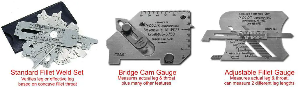fillet weld gauges How to Measure Fillet Weld using Fillet Gauge