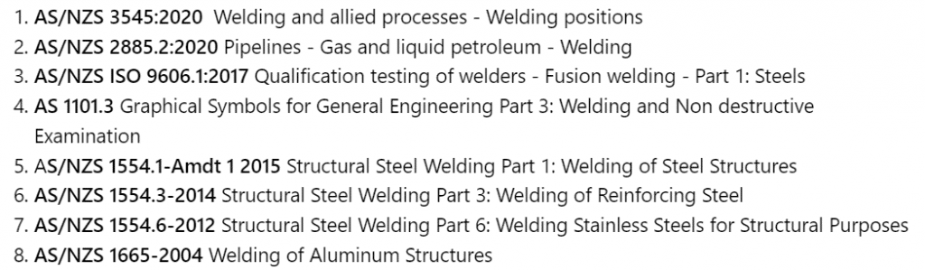 australian welding codes 1 Understanding the Welding Standards in Australia and New Zealand