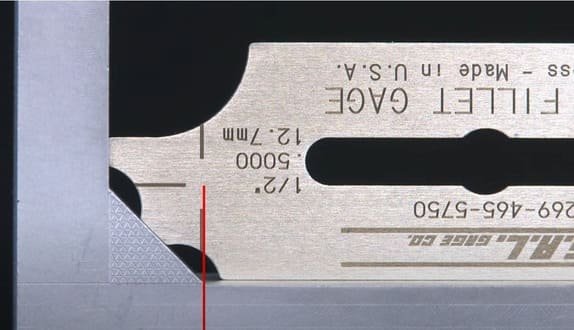 How to Measure Fillet Weld using Fillet Gauge 18 measure-fillet-weld-throat-size-concave fillet