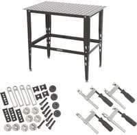Klutch Steel Welding Table with Tool Kit 1 Siegmund welding-Fixture tables