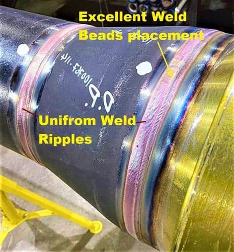 a Good weld 1 Good Welding vs. Bad Welding with Picture Example