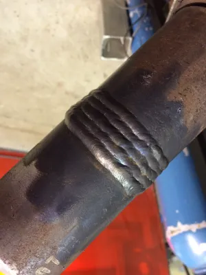 cover pass or cap weld