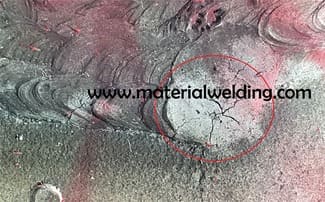 Crater Crack in welding