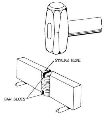 5 Important Tests for Welder Performance Qualification 8 nick break test with hammer 1 5 Important Tests for Welder Performance Qualification