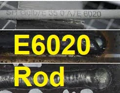 E6020 welding rod