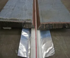 Temporary Backing Bar in Welding