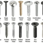 Types of Screws Heads