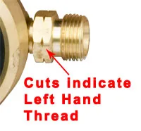 Left Hand Thread jpg Welding Gas Regulators
