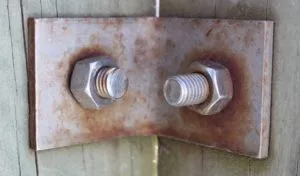 crevice corrosion in bolt