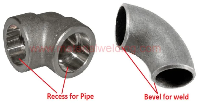 Socket weld vs butt weld jpg Differences Between Socket Weld Butt Weld