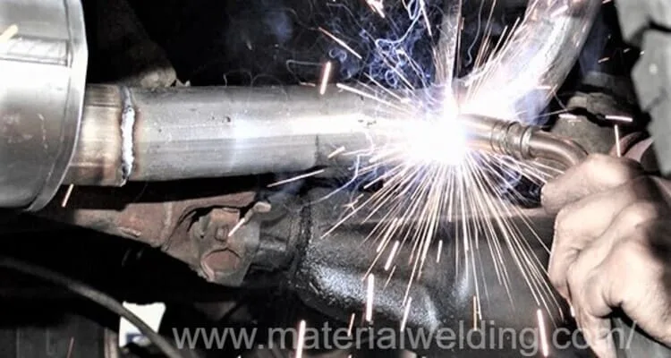 How to weld Exhaust Pipe