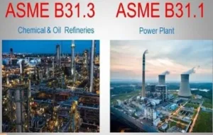 ASME B31.1 vs B31.3