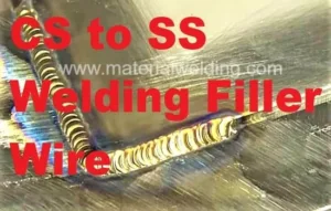 CS to SS Welding Filler Wire