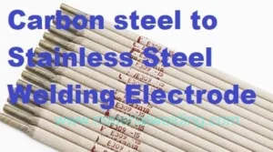 Carbon steel to stainless steel welding electrode 309L-15