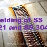 Welding of SS 321 and SS 304