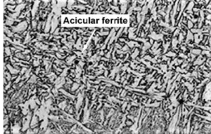 what is Acicular ferrite microstructure