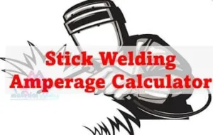 Stick Welding Amperage Calculator