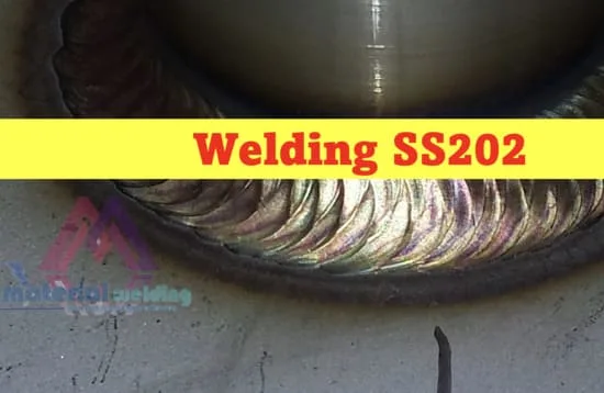 how to weld ss202 stainless steel
